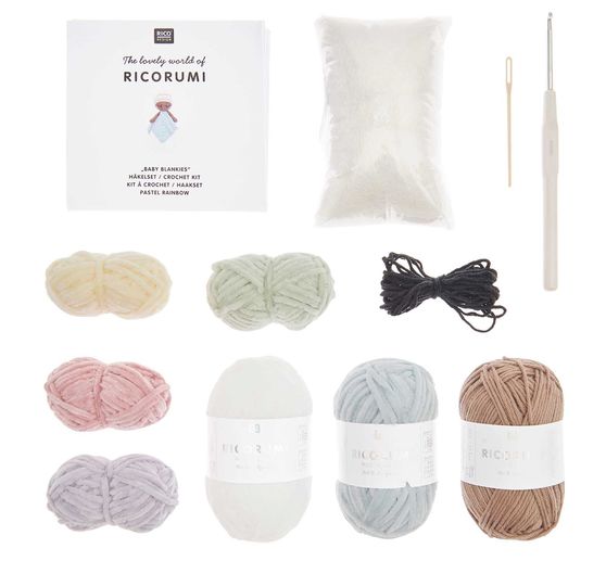 Rico Design Ricorumi Set crochet "Baby Blankies"