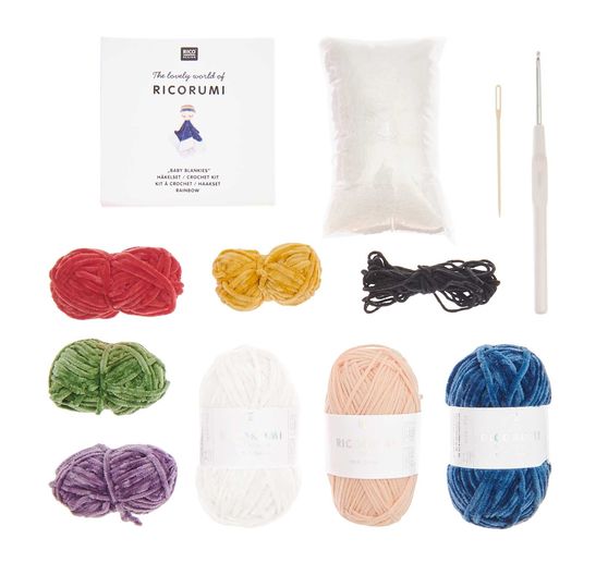 Rico Design Ricorumi Set crochet "Baby Blankies"