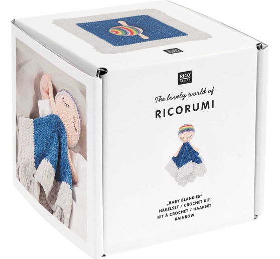 Rico Design Ricorumi Set crochet "Baby Blankies"