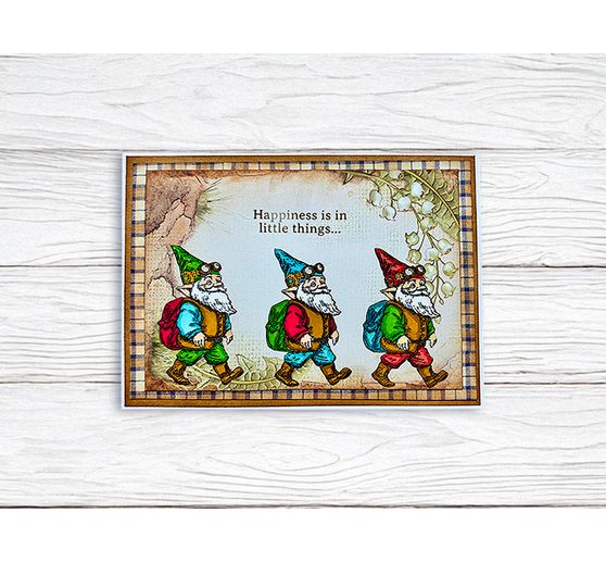 Pochoir « Hidden Grove », 12 x 25 cm