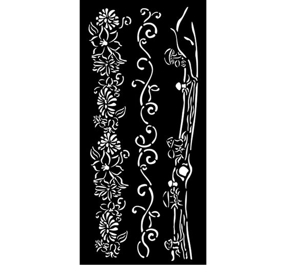 Pochoir « Hidden Grove », 12 x 25 cm