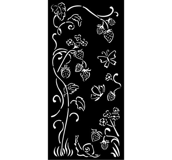 Pochoir « Hidden Grove », 12 x 25 cm