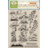 Clear Stamps "Hidden Grove" Mushrooms