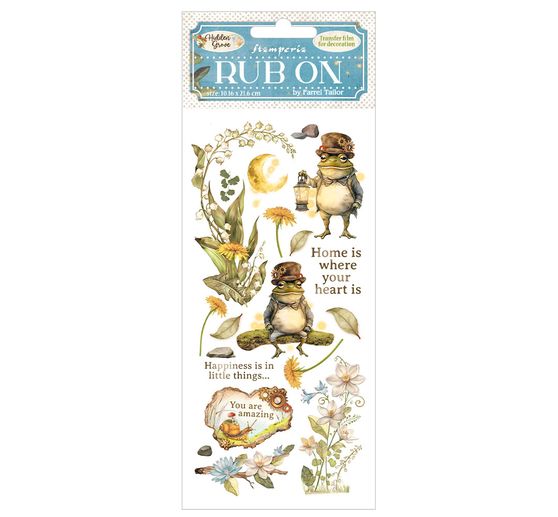 Rub On Transfer paper "Hidden Grove"