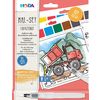 Colouring set Vehicles