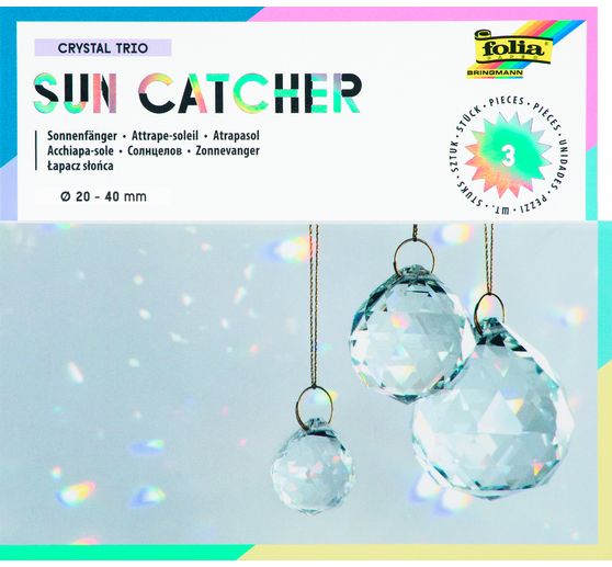 Suncatcher crystals