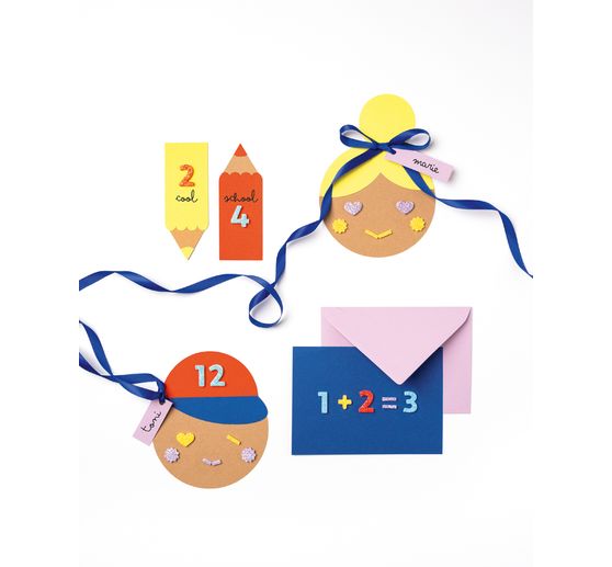 Stickers pailletés en caoutchouc mousse