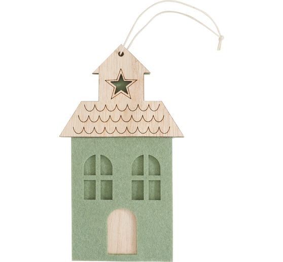 Décoration à suspendre en feutrine VBS « Maison »