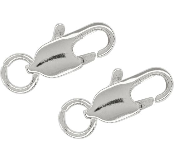 Fermoirs mousquetons, 2 pièces