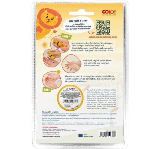 Colop Cleany Stamp tampon de lavage à la main