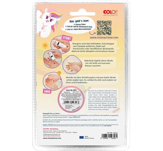 Colop Cleany Stamp tampon de lavage à la main
