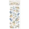 Film transfert Rub On "Timeless" Flowers
