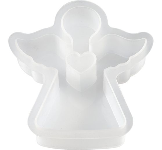 Moule en silicone « Ange et cœur »
