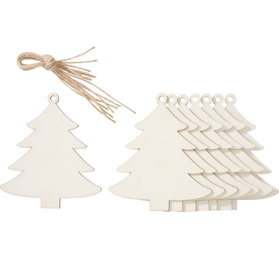 Décorations à suspendre en bois VBS