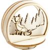 VBS Wooden building kit for acrylic ball Sledge
