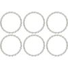 Metal ring twisted Silver