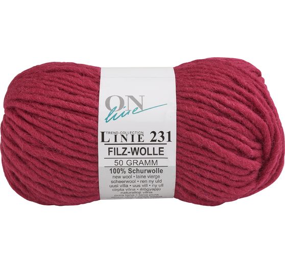 Laine à feutrer ONline, ligne 231