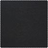 Tissu déco imprimé aspect lin au mètre « Uni » Noir