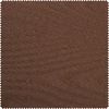 Tissu déco imprimé aspect lin au mètre « Uni » Marron-Brun