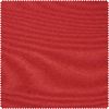 Tissu déco imprimé aspect lin au mètre « Uni » Rouge Granada