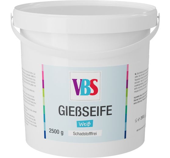 Savon à mouler VBS, blanc