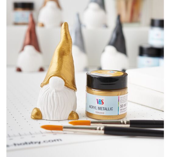 Peinture acrylique métallisée VBS
