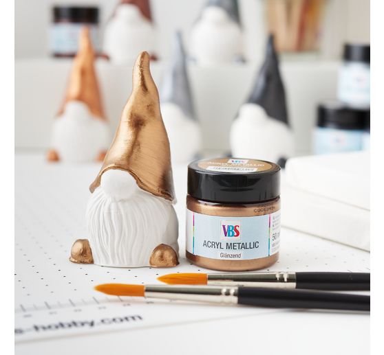 Peinture acrylique métallisée VBS