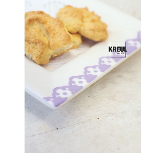 Set Glass & Porcelain « Chalky » KREUL, 6 x 20 ml