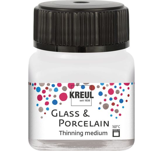 Diluant Glass & Porcelain KREUL, 20 ml