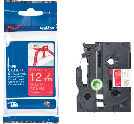 Ruban textile pour Brother P-touch, 12 mm