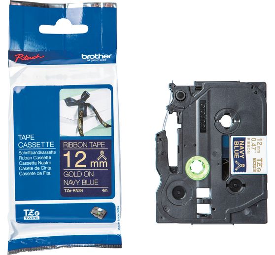 Ruban textile pour Brother P-touch, 12 mm