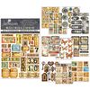Kit stickers Mixed Media Grungy Tags