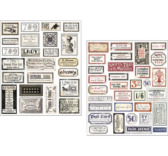 Kit stickers Mixed Media
