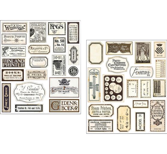 Kit stickers Mixed Media