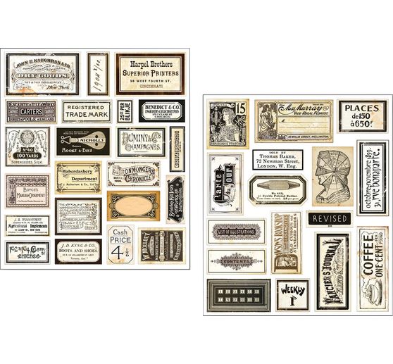 Kit stickers Mixed Media