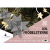 Étoiles de Fröbel XXL Gris pierre