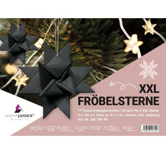 Étoiles de Fröbel XXL