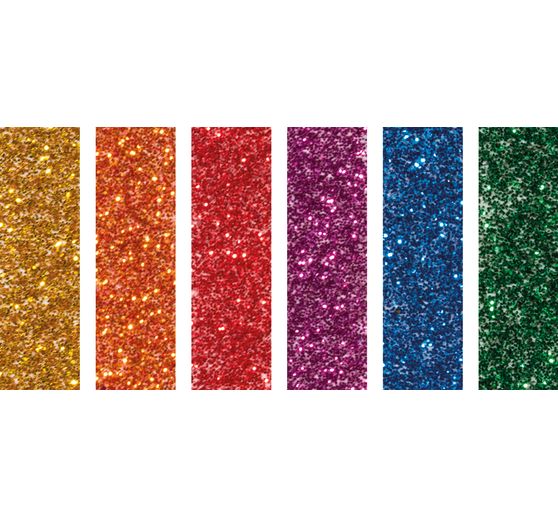 Paillettes bio « Mini assortiment de couleurs », 6 x 2 g