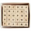 Set de tampons mini Lettres