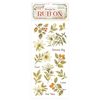 Feuille de décalcomanies Rub On « Whispering Woods » Magnolia