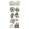 Feuille de décalcomanies Rub On « Voyages Fantastiques » Mechanical Wonders