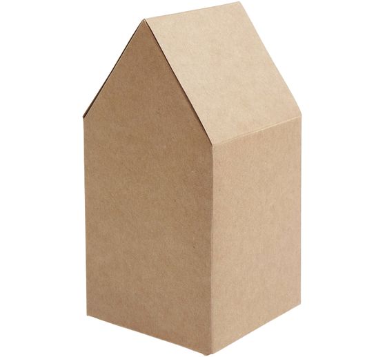 Calendrier de l'Avent maisons en carton
