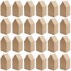 Calendrier de l'Avent maisons en carton Papier kraft