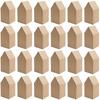 Calendrier de l'Avent maisons en carton