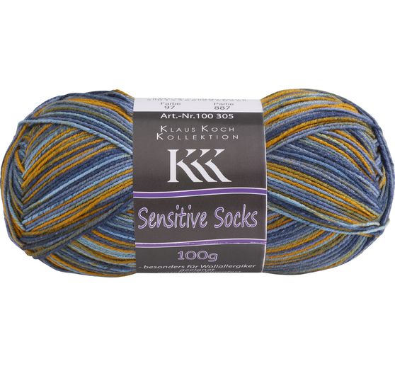Laine « Sensitive Socks », 100 g, env. 430 m