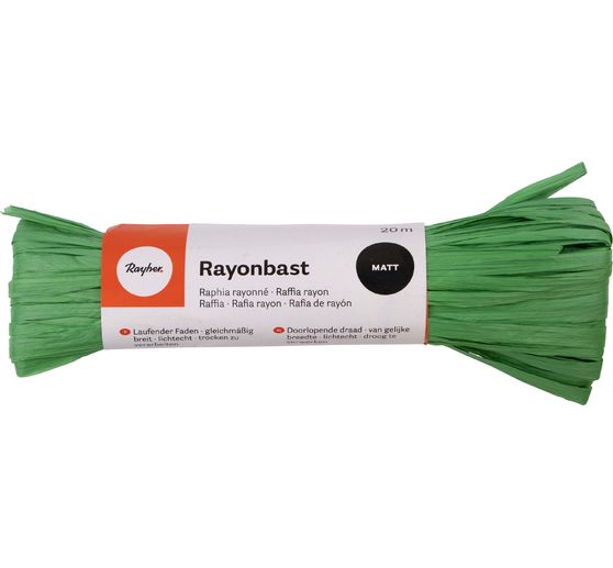 Raphia rayonne, mat