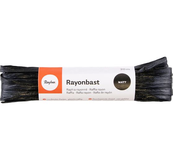 Raphia rayonne, mat