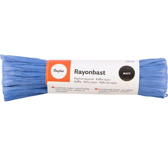 Raphia rayonne, mat