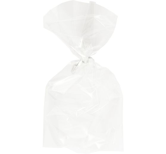 Sachets à soufflet de fond « Transparent » avec ferme-sac