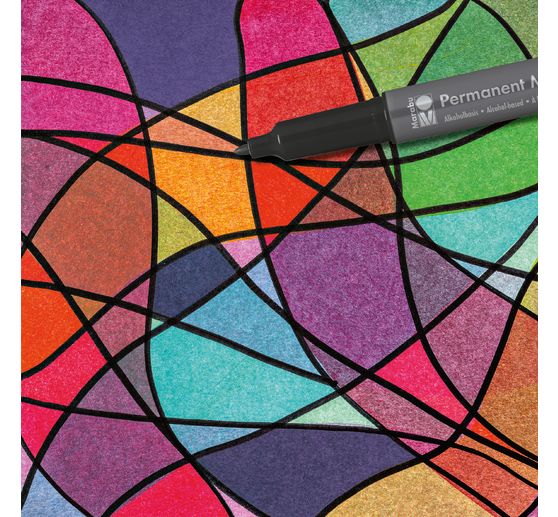 Acryl Color Squeegee Art Set Marabu